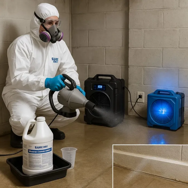 Sanitization and Odor Removal process in Jasper, GA