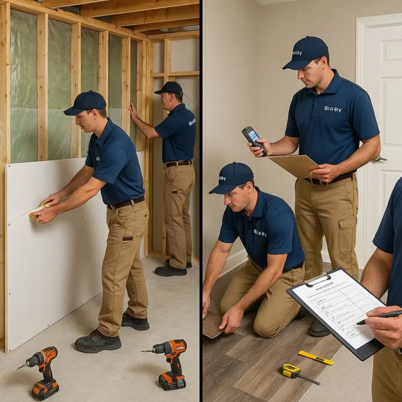 Repairs and Reconstruction process in Jasper, GA