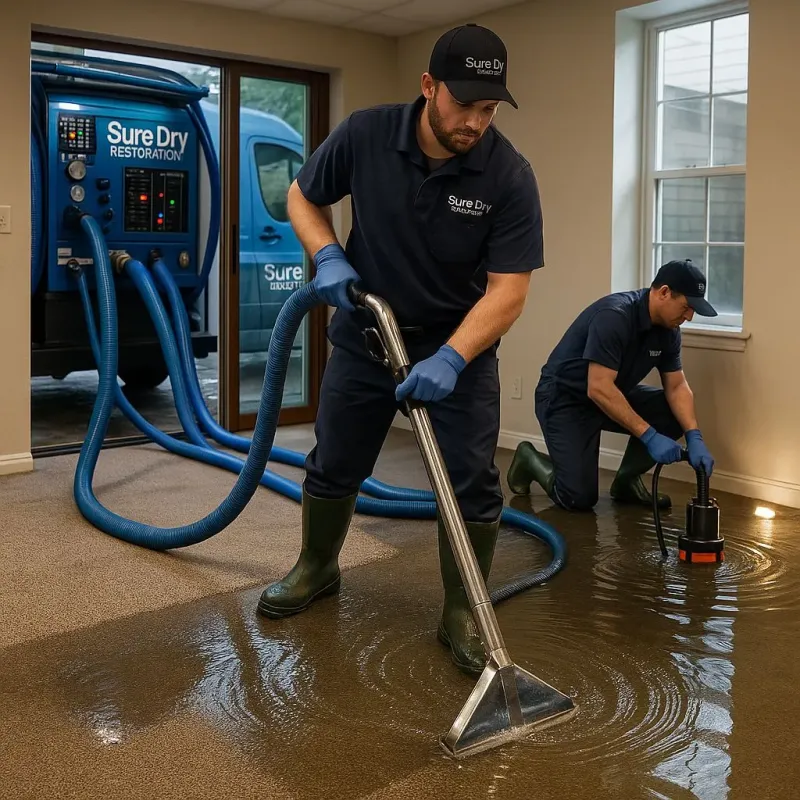 Water Extraction and Removal process in Jasper, GA